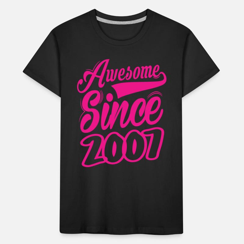 Awesome Since 2007 Kids' Premium Organic T-Shirt