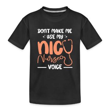 Soeur de l’USIN - T-shirt bio Premium Enfant - noir - Devant