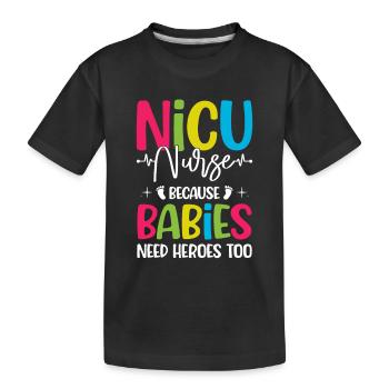 Soeur de l’USIN - T-shirt bio Premium Enfant - noir - Devant