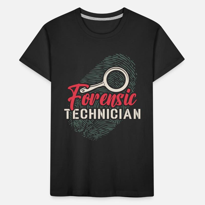 Forensic Science Forensic Technician Criminology Kinder Premium Bio T-Shirt