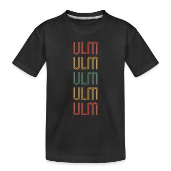 Ulmerin Ulmer Ulm - Kids' Premium Organic T-Shirt - black - Front