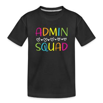 Journée des professionnels de l’administration - T-shirt bio Premium Enfant - noir - Devant