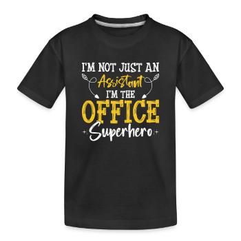 Journée des professionnels de l’administration - T-shirt bio Premium Enfant - noir - Devant