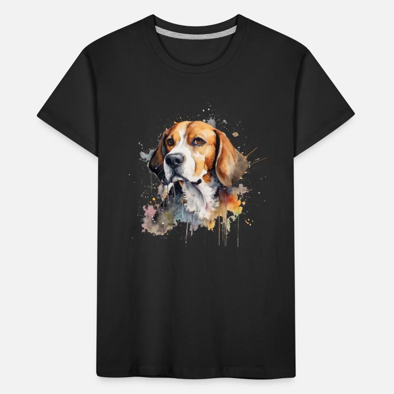 Beagle Kinder Premium Bio T-Shirt