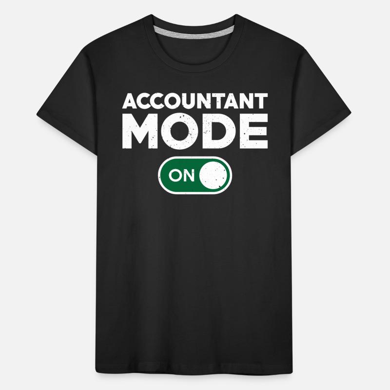 Mode comptable drôle en tenue T-shirt bio Premium Enfant