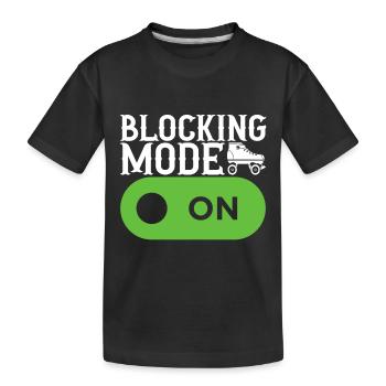Roller derby - T-shirt bio Premium Enfant - noir - Devant