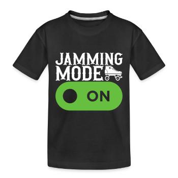 Roller derby - T-shirt bio Premium Enfant - noir - Devant