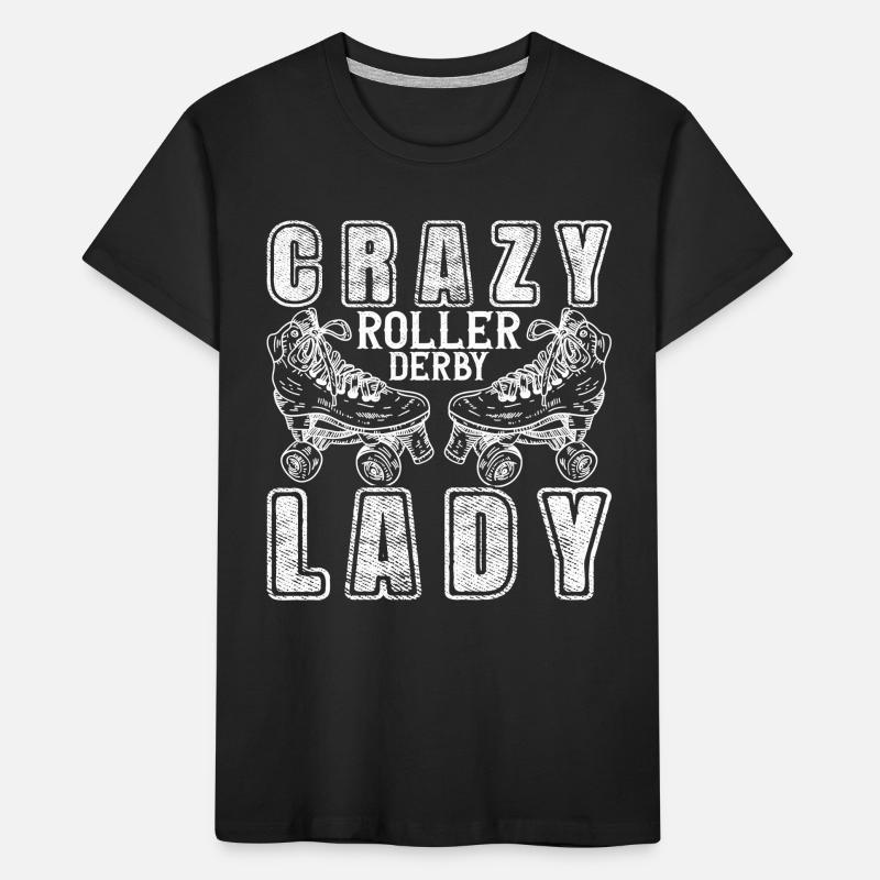 Roller derby T-shirt bio Premium Enfant