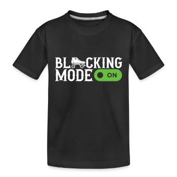 Roller derby - T-shirt bio Premium Enfant - noir - Devant