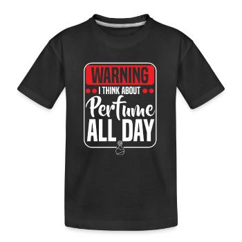 Parfüm Fragrance Perfüm Perfume Parfum Duft - T-shirt bio Premium Enfant - noir - Devant