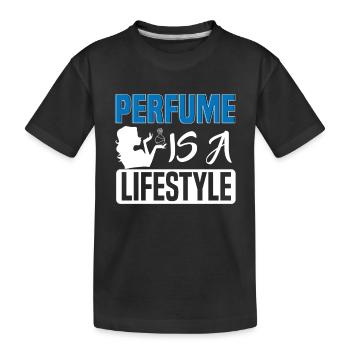 Parfüm Fragrance Perfüm Perfume Parfum Duft - T-shirt bio Premium Enfant - noir - Devant
