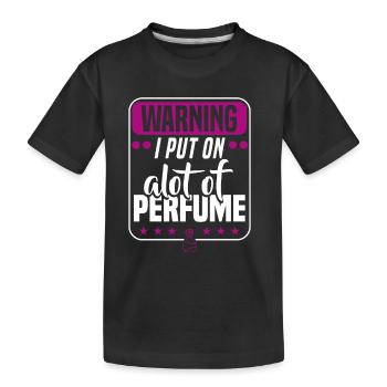 Parfüm Fragrance Perfüm Perfume Parfum Duft - T-shirt bio Premium Enfant - noir - Devant