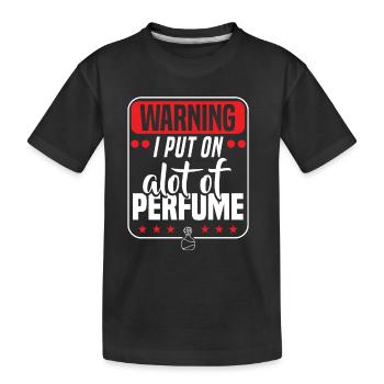 Parfüm Fragrance Perfüm Perfume Parfum Duft - T-shirt bio Premium Enfant - noir - Devant