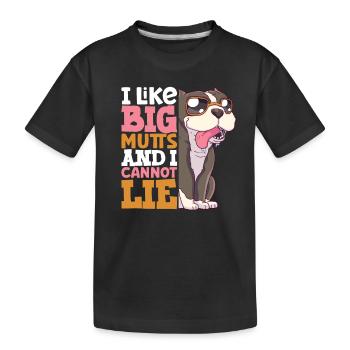 french bulldog english bulldog dog lover bulldog - Kinder Premium Bio T-Shirt - Schwarz - Vorne