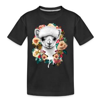 Alpaga - T-shirt bio Premium Enfant - noir - Devant