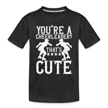 Roller derby - T-shirt bio Premium Enfant - noir - Devant