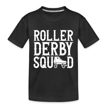 Roller derby - T-shirt bio Premium Enfant - noir - Devant