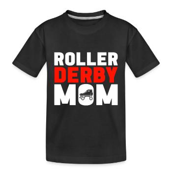 Roller derby - T-shirt bio Premium Enfant - noir - Devant