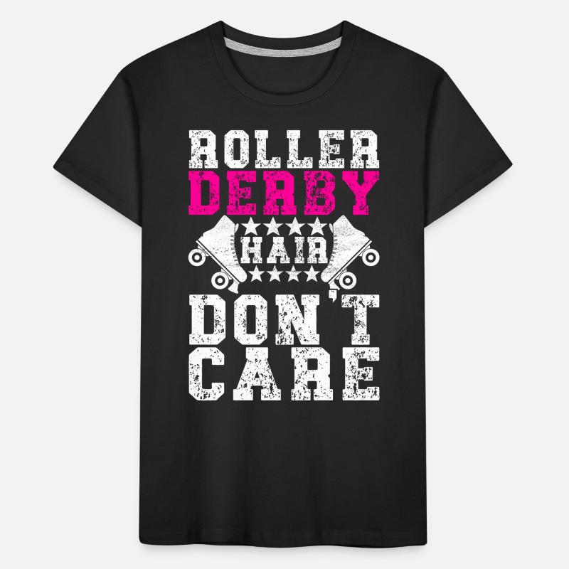 Roller derby T-shirt bio Premium Enfant