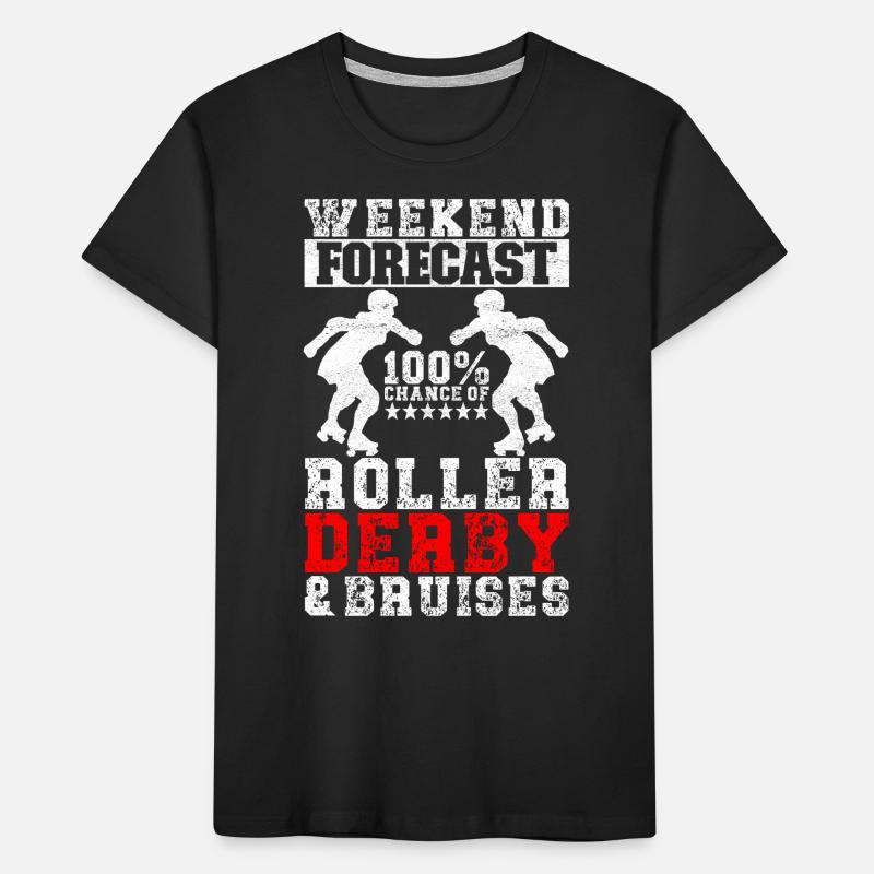 Roller Derby Kinder Premium Bio T-Shirt
