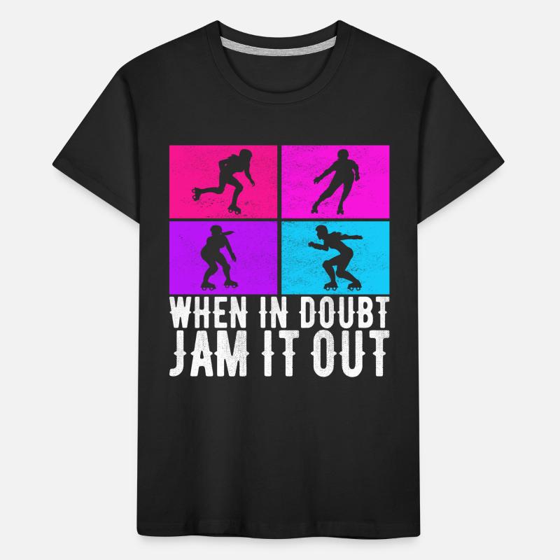 Roller Derby Kinder Premium Bio T-Shirt