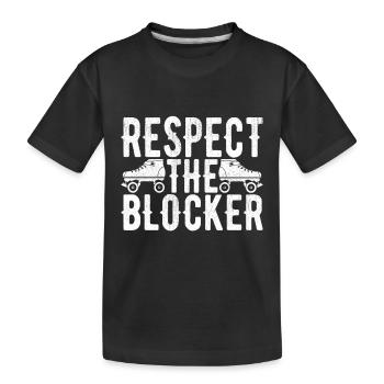 Roller derby - T-shirt bio Premium Enfant - noir - Devant