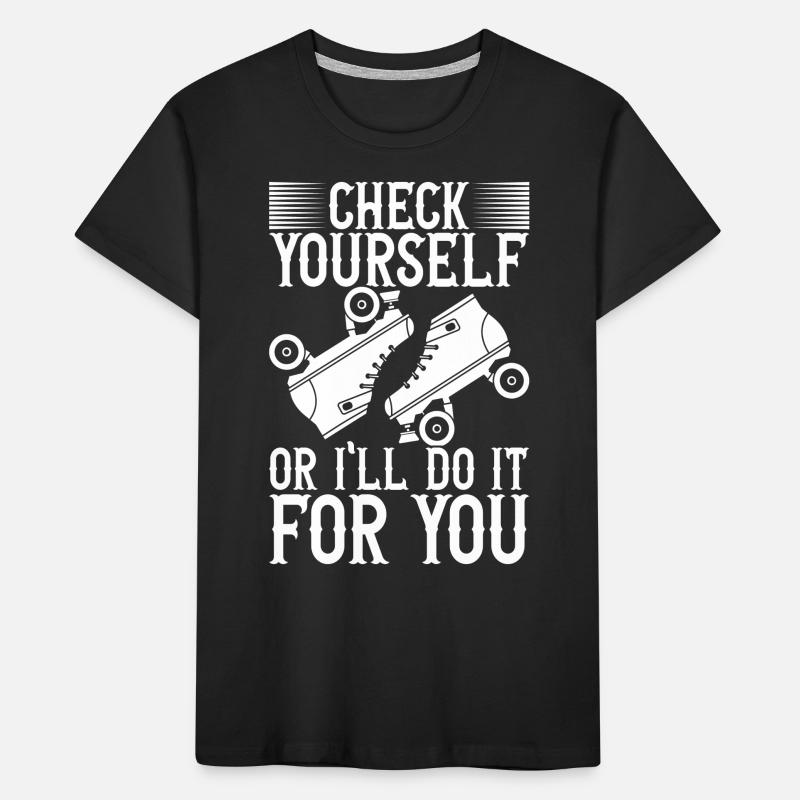 Roller derby T-shirt bio Premium Enfant