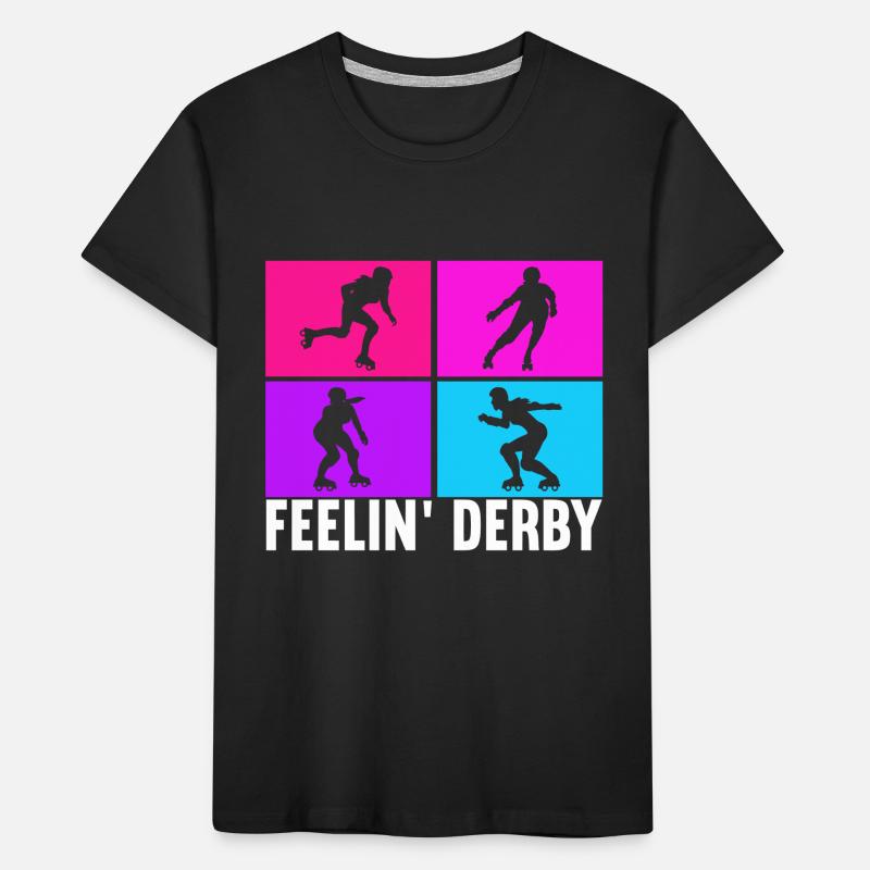 Roller Derby Kinder Premium Bio T-Shirt