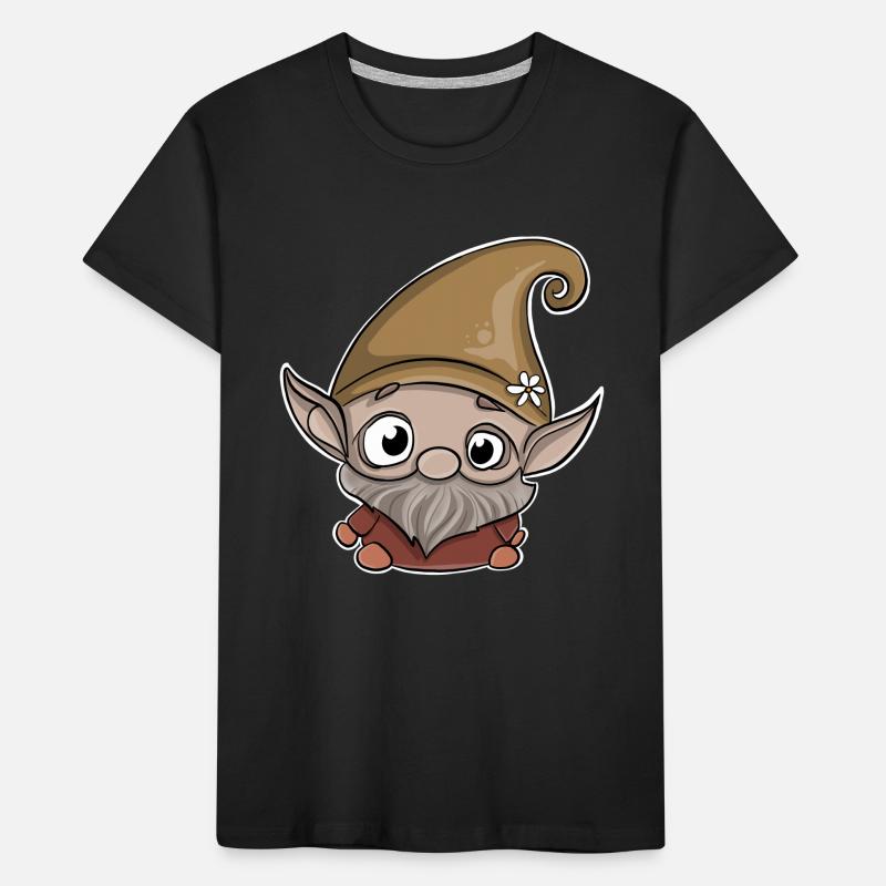 Gnome Dwarf Gnome Kids' Premium Organic T-Shirt