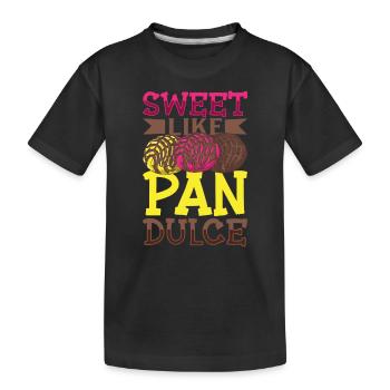 Spanischer Humor Conchas Mexikanisches Brot - Kinder Premium Bio T-Shirt - Schwarz - Vorne