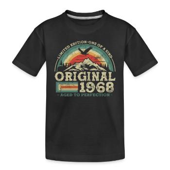 Beperkte Editie 1968 - Uniek En Perfect Verouderd - T-shirt bio Premium Enfant - noir - Devant