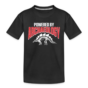 Archéologue Gift Archéologie - T-shirt bio Premium Enfant - noir - Devant