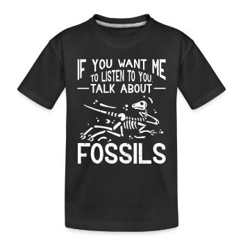 Archéologue Gift Archéologie - T-shirt bio Premium Enfant - noir - Devant