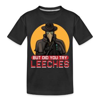 Plague Doctor Medieval Doctor Doctor Doctor - Kids' Premium Organic T-Shirt - black - Front