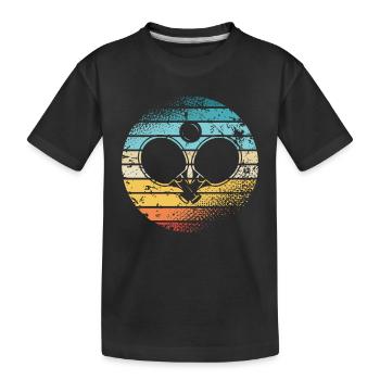 Ping-pong - T-shirt bio Premium Enfant - noir - Devant