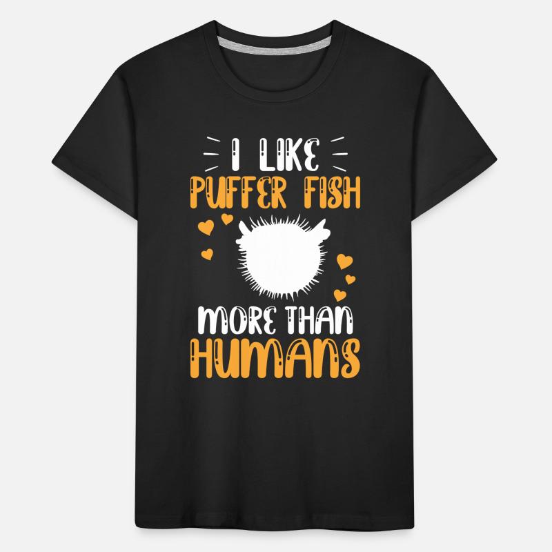 Le poisson-globe ressemble davantage à un poisson-globe géant T-shirt bio Premium Enfant