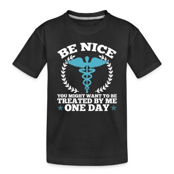 Correctional Rn Design Für - Kinder Premium Bio T-Shirt - Schwarz - Vorne