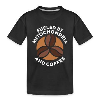 Biologie Geschenk Biologe - Kinder Premium Bio T-Shirt - Schwarz - Vorne