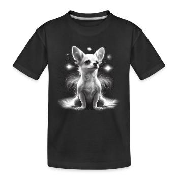 Chihuahua | Ballerina | Ballet | Dance | Dancing | - Kinder Premium Bio T-Shirt - Schwarz - Vorne