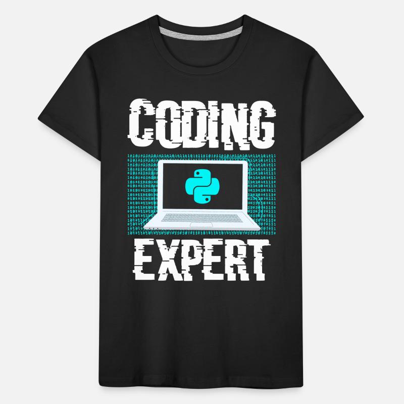 Coding Experte Coder Programmieren Programmierer Kinder Premium Bio T-Shirt
