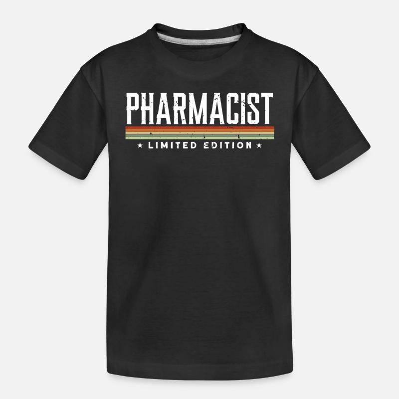 Apotheker - Kinder Premium Bio T-Shirt - Schwarz