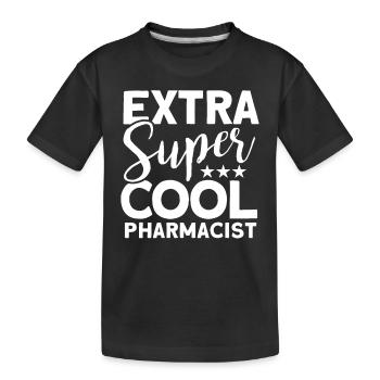 Apotheker - Kinder Premium Bio T-Shirt - Schwarz - Vorne