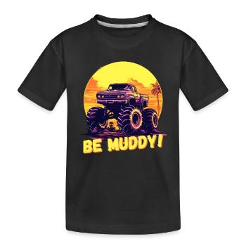 Monster truck - T-shirt bio Premium Enfant - noir - Devant