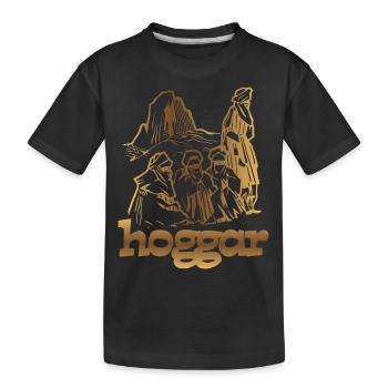 hoggar! - T-shirt bio Premium Enfant - noir - Devant