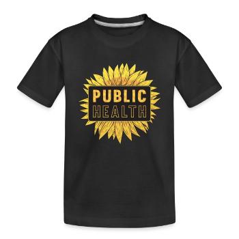 Public Health Scientist Healthcare Epidemiologist - Kids' Premium Organic T-Shirt - black - Front