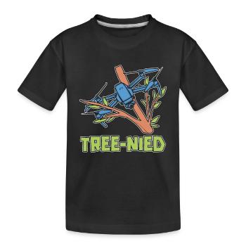 Drone Racing Tree-Nied Racing Machine Drone Racer - T-shirt bio Premium Enfant - noir - Devant