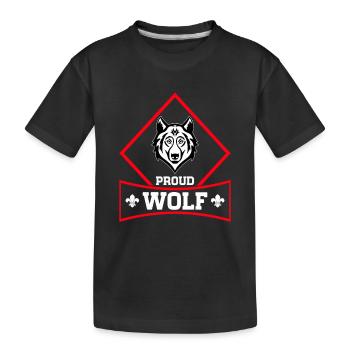 Scouting Pfadfinder - Kinder Premium Bio T-Shirt - Schwarz - Vorne
