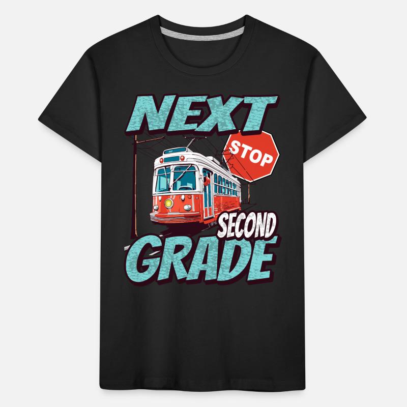 Nearest stop: Second Class - Kids Kids' Premium Organic T-Shirt