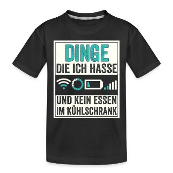 Die vier Reiter der modernen Apocalypse - Kinder Premium Bio T-Shirt - Schwarz - Vorne