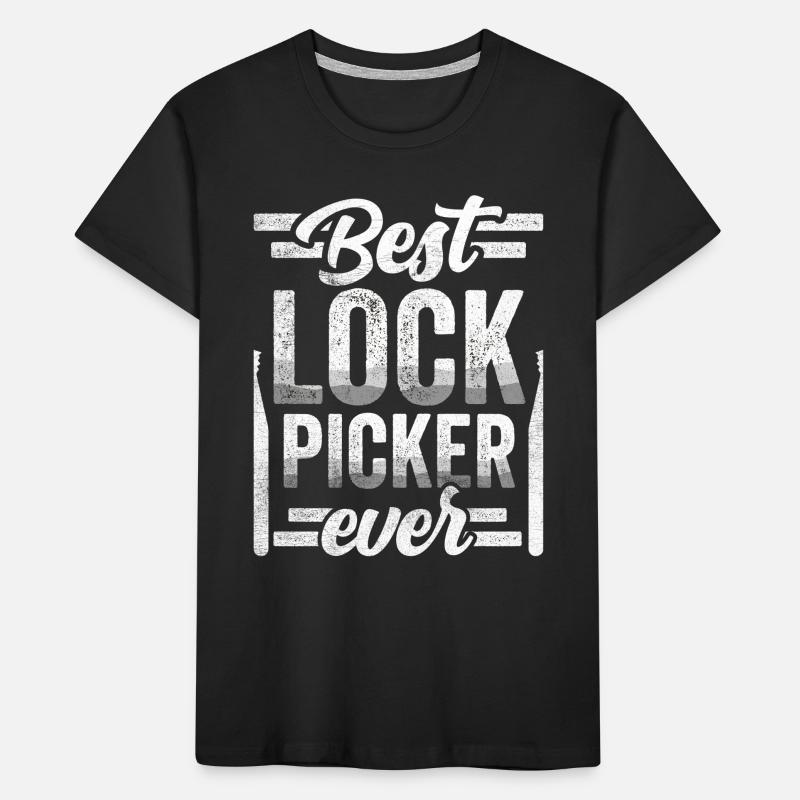 Der Beste Lock Picker Aller Zeiten Lock Picking Kinder Premium Bio T-Shirt
